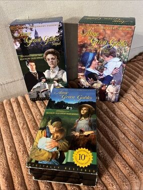 Anne of Green Gables VHS Box Sets - First 3 Movies on VHS